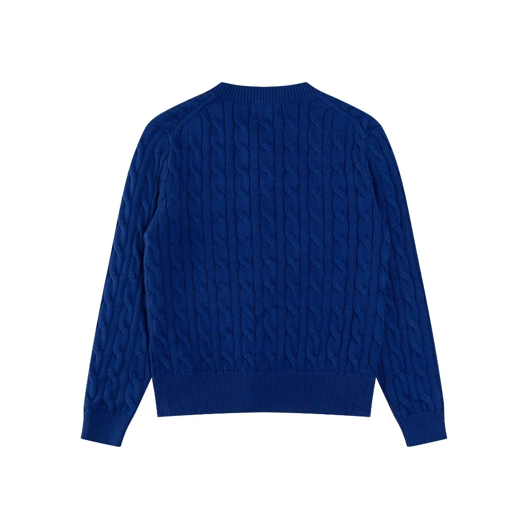 P230 #R93 RALPH LAUREN Ralph Lauren twelve colors classic small label embroidery logo seven-button knitted cable cardigan sweater for women, high-density LOGO embroidery on the chest, original customization of tag accessories. Made of pure cotton yarn, pure cotton is skin-friendly and comfortable, small label war horse embroidered twist button cardigan sweater 🐎 high quality, follow the blogger to learn how to wear it! Let’s buy a Ralph Lauren cable sweater. It’s a super hard-to-find series after it became popular. It’s hard to find one on the official website. It’s simple and practical to wear, with a lazy and loose feel. The thickened fabric has more texture, feels soft and delicate, and has a loose fit. Whether worn alone or layered, you can wear different styles of fashion with just one piece!   Size: